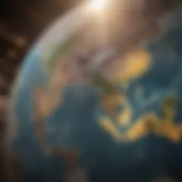 A world map highlighting emerging markets