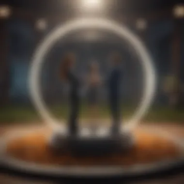 A visual metaphor for harmony and understanding in a relationship