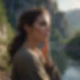 A serene landscape that symbolizes inner peace and self-assurance