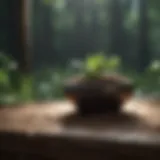 Mindfulness practice in a serene environment