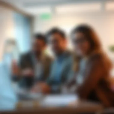 Dynamic Marketing Strategies Dynamic marketing strategy meeting with diverse teams