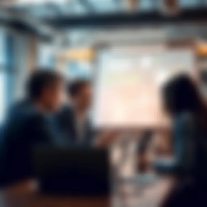 Innovative product development brainstorming session