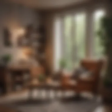 Creating an Invigorating Lifestyle Environment A cozy reading nook with a warm beverage illustrating relaxation and lifestyle choices.