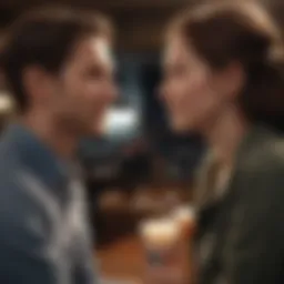 Couple enjoying a heartfelt conversation