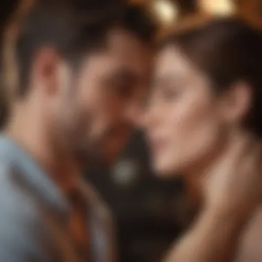 Reconnecting through Intimacy Couple sharing an intimate moment
