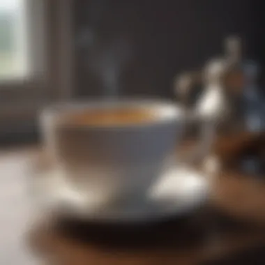 Comfort Through Simple Acts A comforting cup of tea symbolizing support