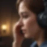 Illustration of a person providing a listening ear
