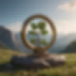 A serene landscape symbolizing personal growth