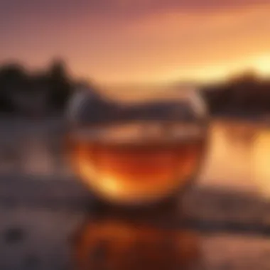 Representation of Personal Growth A vibrant sunset representing personal growth