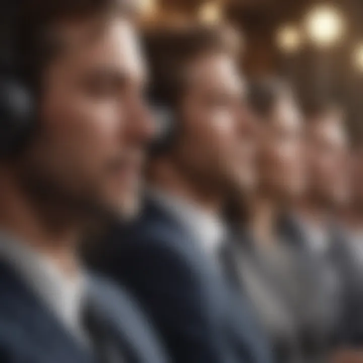 Depiction of leadership through active listening