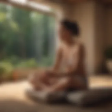 Embracing Wellness Practices Wellness practices concept visualized
