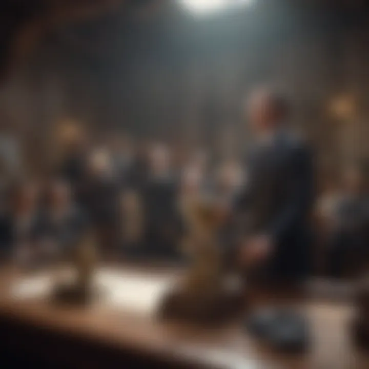 Conceptual illustration representing the essence of leadership training and development