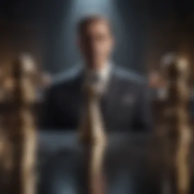 Qualities of a Leader An abstract representation of leadership qualities
