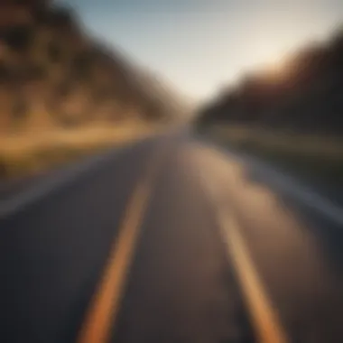 The Path to Self-Discovery An open road illustrating the journey of self-discovery