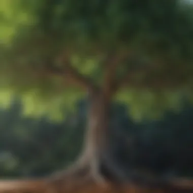 Embracing Personal Growth A symbolic tree displaying growth and potential