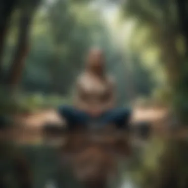 Embracing Mindfulness for Mental Clarity Meditation and mindfulness session in serene environment