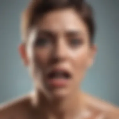 Impact of External Stressors Conceptual illustration of external stressors affecting emotions
